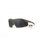 Тактичні захисні окуляри Wiley X Vapor Comm Temples 2.5 Grey/Clear/Light Rust 3 Lenses l Tan 499 3562 фото 1