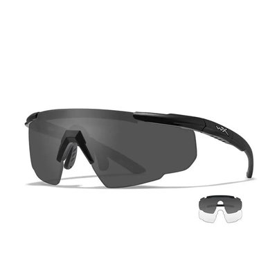 Тактические защитные очки Wiley X Saber Advanced Set 2in1 317 фото