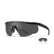 Тактичні захисні окуляри Wiley X Saber Advanced Set 2in1 317 фото 1